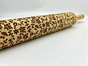 Flourish Embossed Rolling Pin
