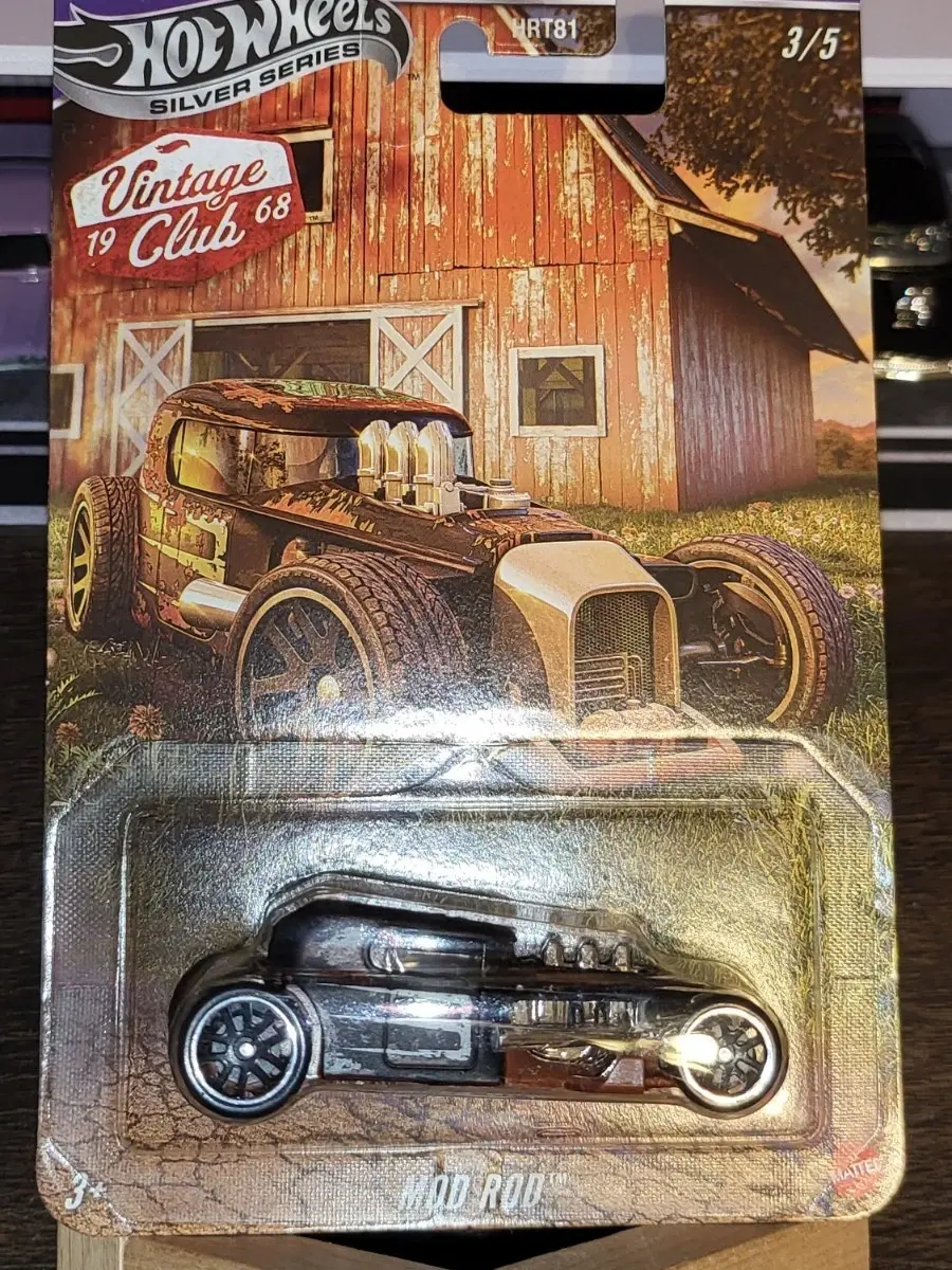2026 Hot Wheels Silver Series Vintage Club Diecast Model Cars Full Set - Mod Rod Look, Black Design, Collectible Diecast Toys for Hobbyists, Available Now Full Set