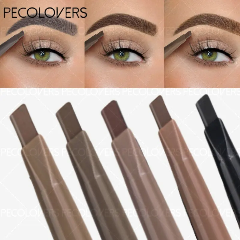 Eyebrow Cosmetics Pencil Waterproof Brow Pencil Double-headed Eyebrow Tattoo Natural Long Lasting Makeup Paint Eyebrow Pencil, Volumizing Eyebrow Enhancer, Eyebrow Thickener, Eyebrow Makeup Products