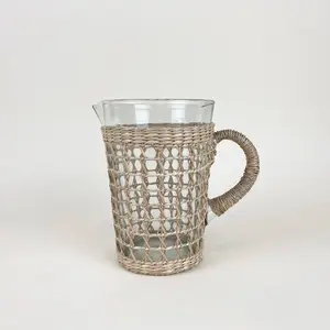 Seagrass Cage Pitcher Seagrass Cage Pitcher