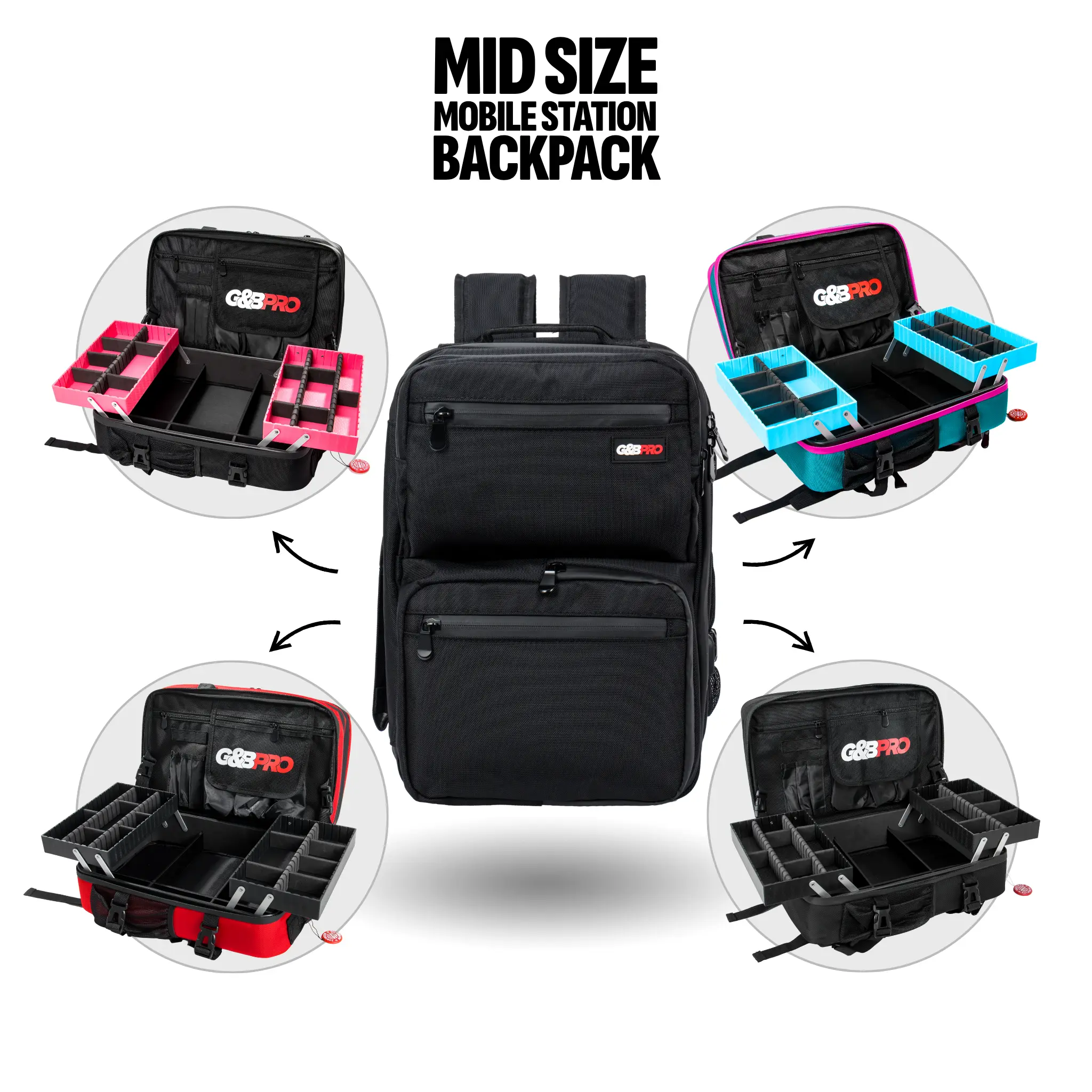 Mid Size Mobile Station Backpack