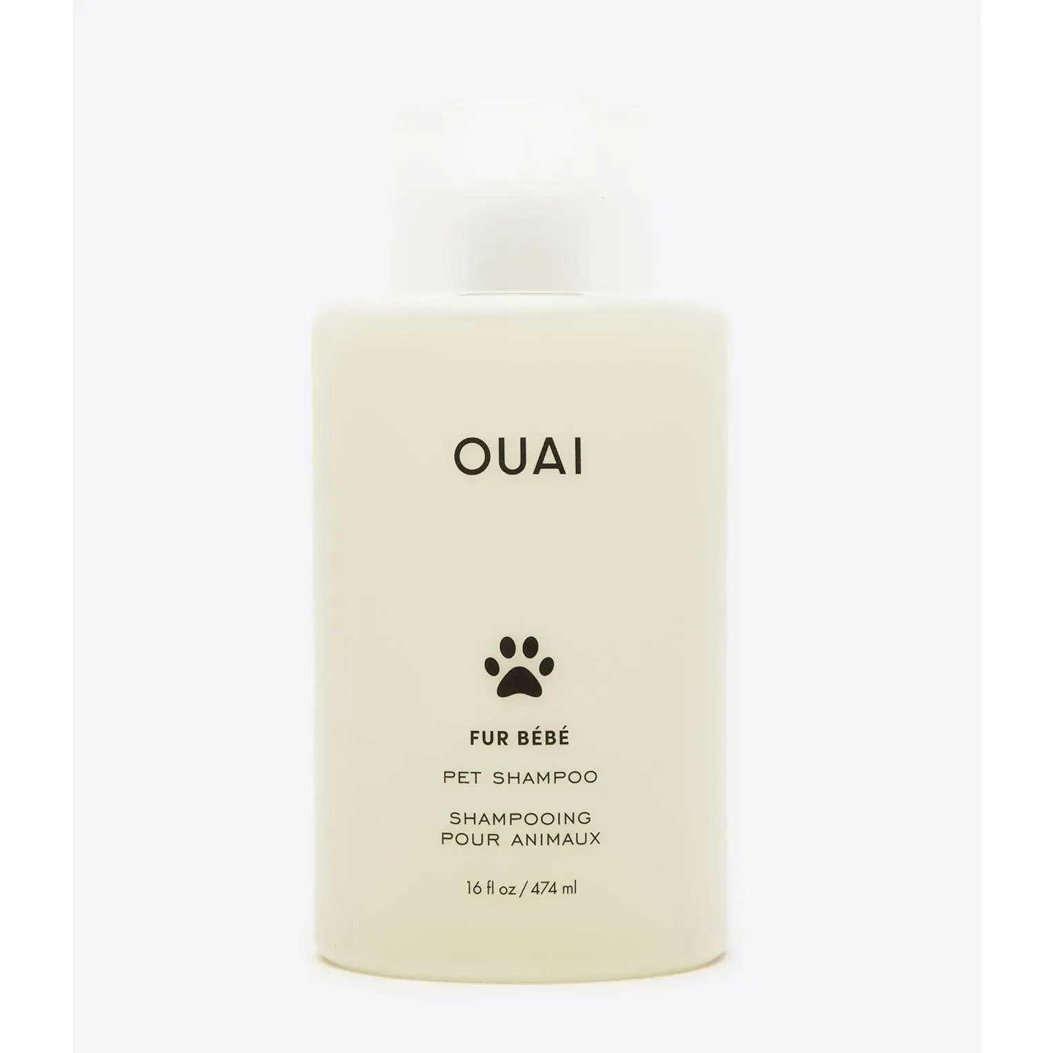 OUAI Fur Bébé – Gentle Pet Shampoo for Clean, Soft & Fresh-Smelling Fur - 16 fl oz / 474 ml