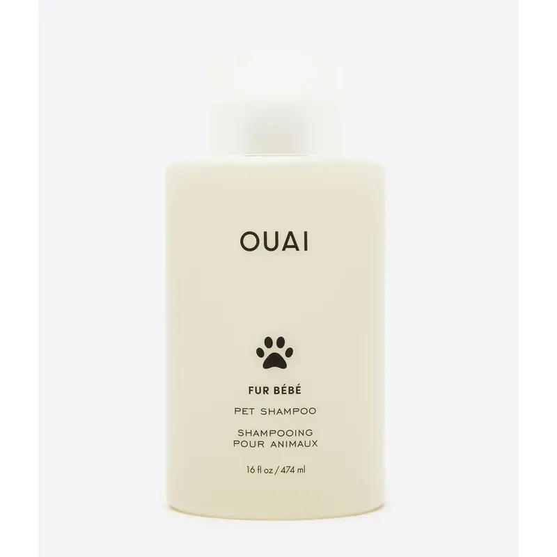 OUAI Fur Bébé – Gentle Pet Shampoo for Clean, Soft & Fresh-Smelling Fur - 16 fl oz / 474 ml