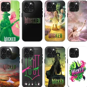8 Styles Wicked 2 Phone Case, Wicked: For Good Phone Case For iPhone 17 16 15 14 13 12 11 X SE & Samsung S25 S24 S23 S22 S21 Gifts For Fans Men Women O K