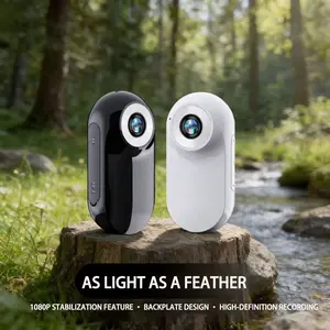 Thumb Sports Camera  HD1080P Thumb Portable Body action Camera Magnetic Sport DV, Bike Cycling, Pet, Vlogging 128GB Card, Recorder, Compact outdoorfun