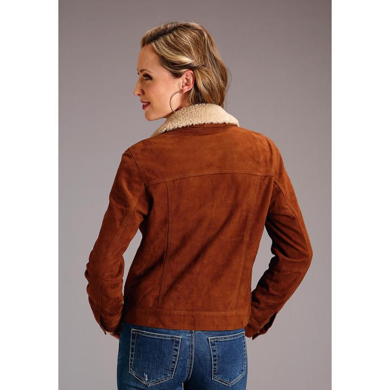 Women's Stetson Ginger Suede Western Jean Style Jacket