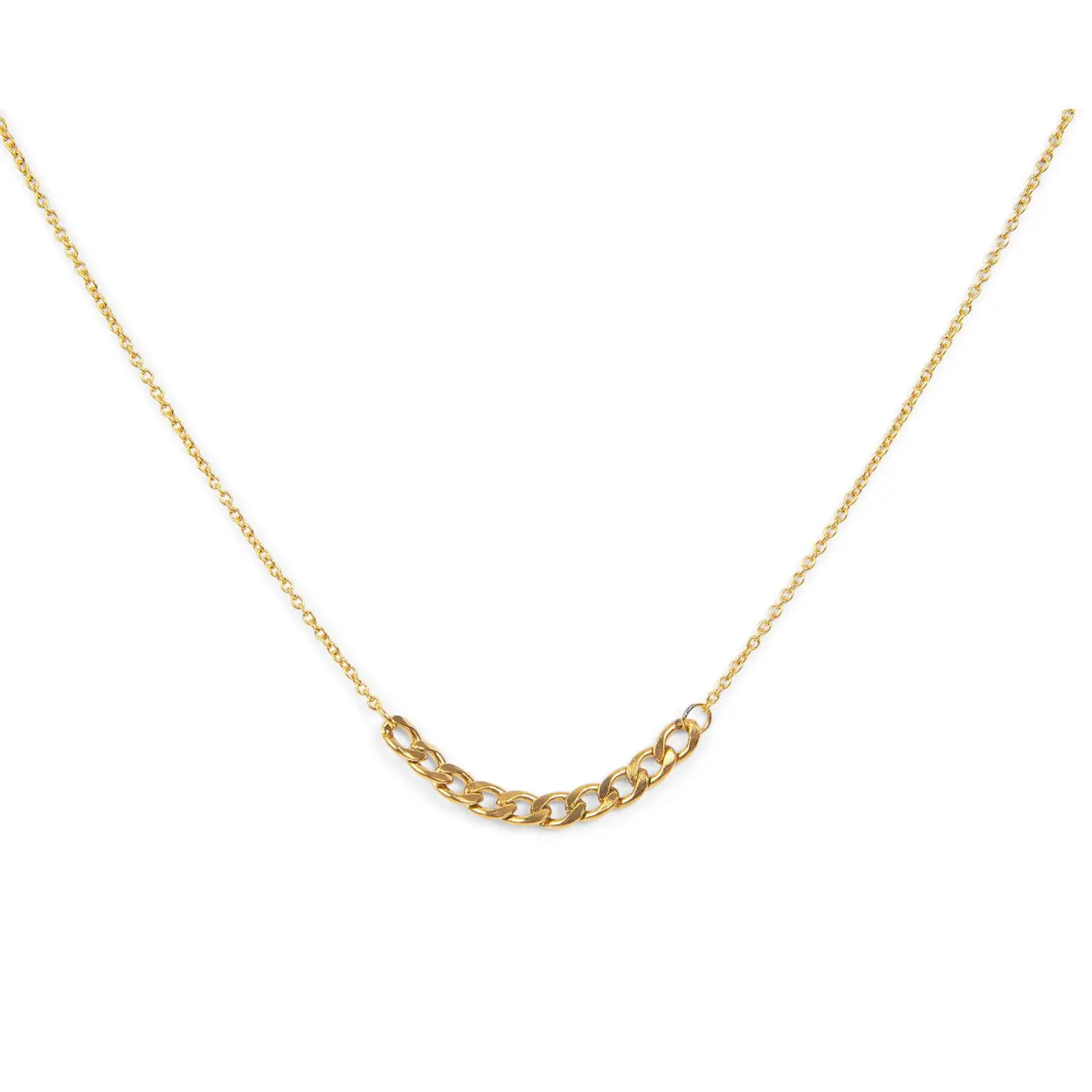 Classic Gold Chain Necklace - Combo Chain