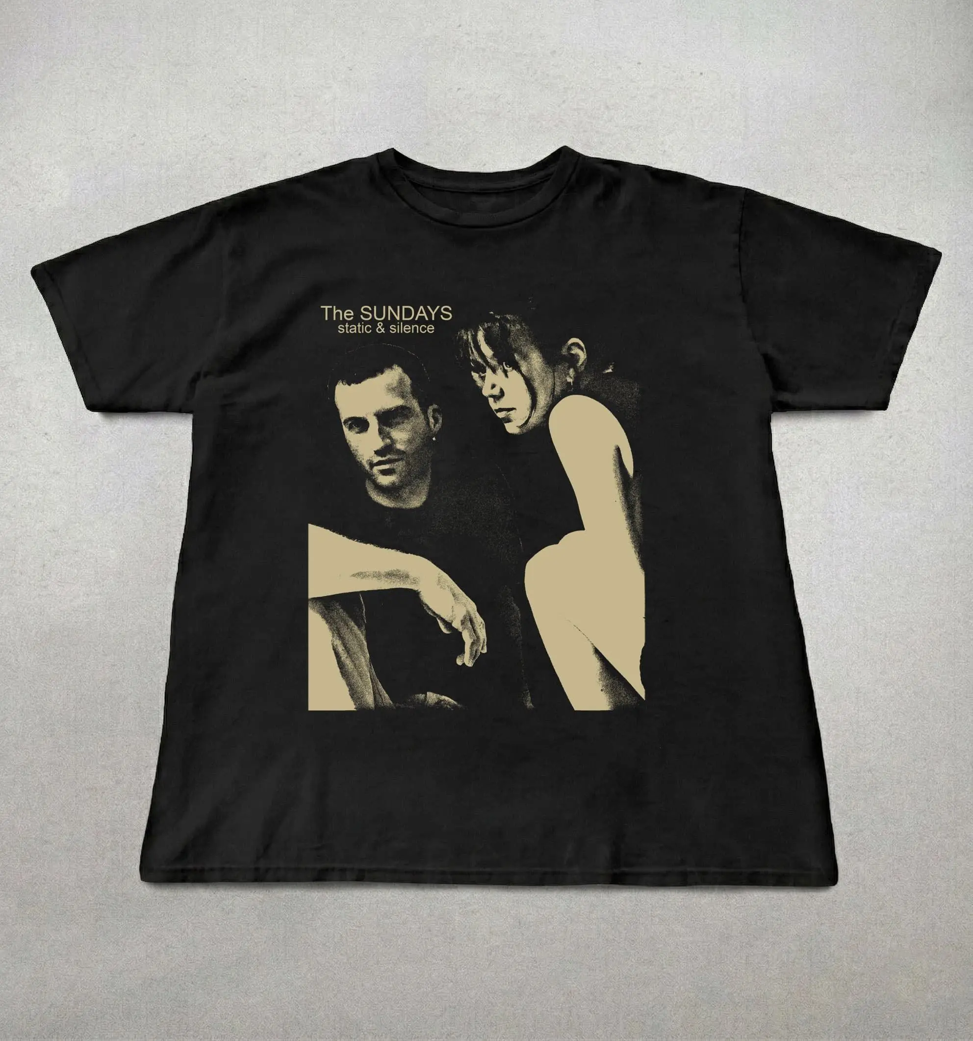 The Sundays Tshirt, Static and silence shirt, 90s band tees, Y2k graphic tee, Gothic clothing, 90s style grunge graphic tee