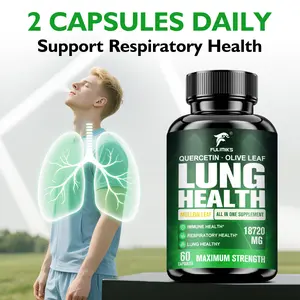 Lung Health & Respiratory Wellness, 18720Mg Mullein Leaf with Quercetin for Bronchial, Breath, Immune Health, Mucus And Seasonal Sensitive, Health Capsules