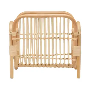 Makassar Light Natural Rattan Magazine Rack