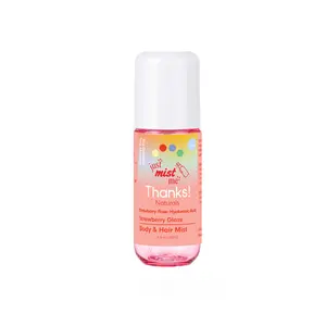 Thanks! Naturals  Body & Hair Mist Vegan Hydrating Spray with Aloe Vera Hyaluronic Acid & Botanical Extracts Lightweight Refreshing Fragrance Self Care Essential 3.4 oz
