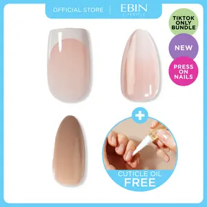 EBIN MOOD: TOO GLOSSED Press-On Nails – Acrylic Look | Multiple Shapes & Lengths