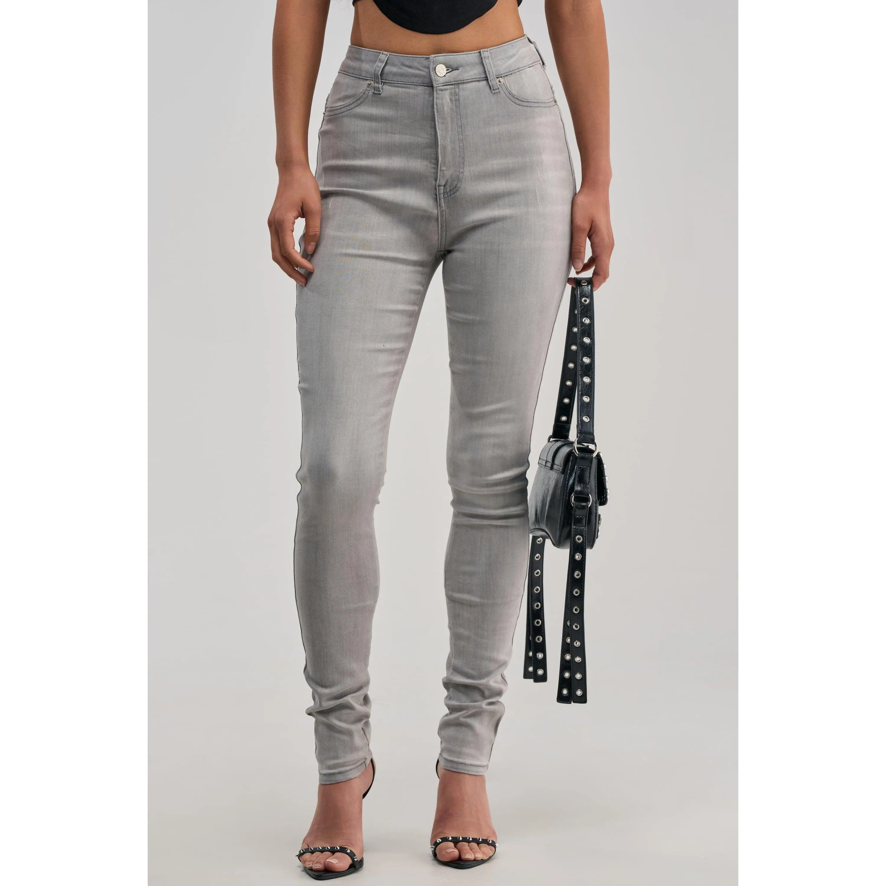 FLEX-FIT HIGH WAISTED SUPER STRETCHY SKINNY JEANS