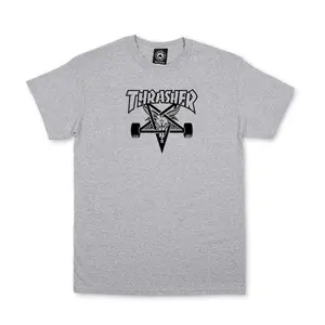 Thrasher Shirt Sk8 Goat Grey