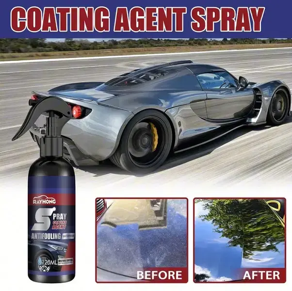Car coating spray maintenance paint surface decontamination blackening brightening car coating nano coating spray