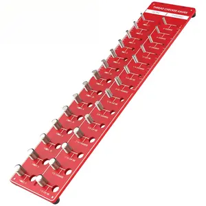 Thread Checker, 1 Count Nut and Bolt Thread Checker, Universal Bolt Size & Thread Gauge, Bolt & Nut Identification Gauge, Hex Cap Screws, Gift, Hardware