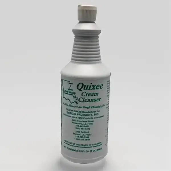 Quixee Fresh Mint Cream Cleaner - Eco-Friendly Mild Abrasive Non-Aerosol Powdered Cleaner, Stain Removal All-Purpose Detergent with Maximum Coverage, Minimal Waste for Kitchens, Bathrooms, 24-Month Shelf Life Household Supply