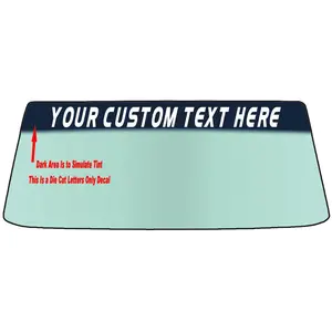 Your Own Custom 36 Inch Windshield Banner Sticker Decal