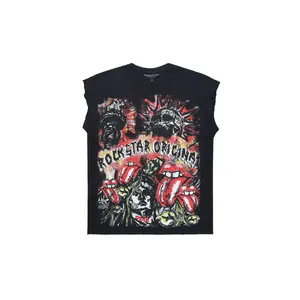 Lakisa Black Tank Top