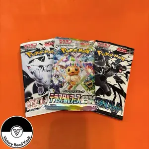 [JP] Pokemon 3 Pack Variety - Terastal Festival, Black Bolt, White Flare - Scarlet & Violet Series - Japanese