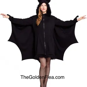 Large Women’s Bat costume hoodie, sweatshirt, or dress Scary/Creepy Classic Halloween