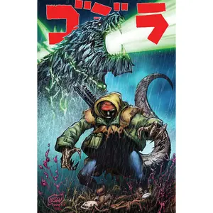 Godzilla: Escape The Deadzone #1 - ECC Exclusive Franck Uzan Japanese Variant