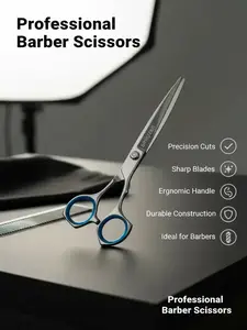 SnipZen 7 Inch Professional Salon Hair Cutting Shears Japanese Stainless Steel Scissors with Ergonomic Handle Durable Sharp Blades for Precision Cuts