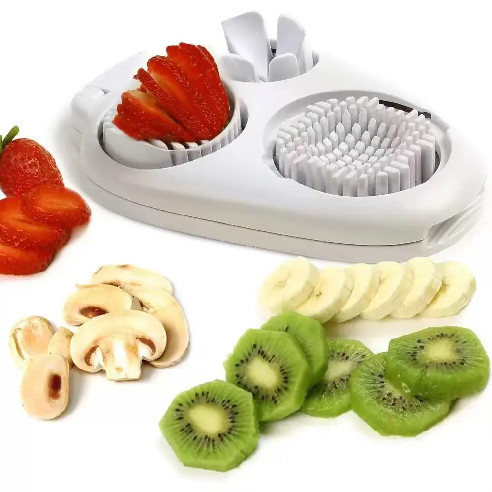 Heavy-Duty Manual Egg Slicer, Crusher, And Chopper - Multi-Functional Egg Cutter Tool With Circular Blade For Precise Egg, Easy-Clean Kitchen Gadget For Omelets, Salad, Breakfast - Ideal For Home & Commercial Kitchens, Meal Prep Accessory, Sturdy Build