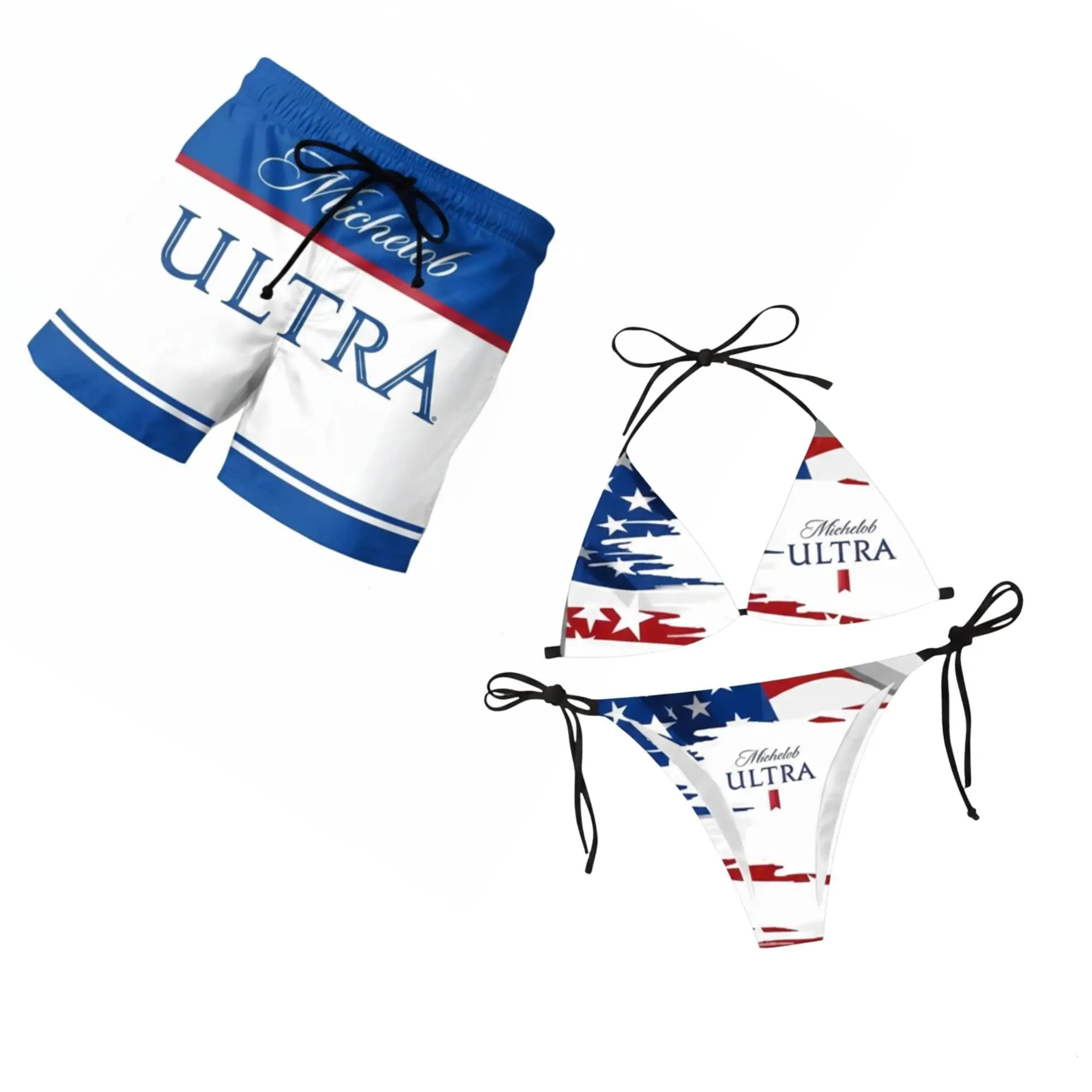 Set Bikini + mesh short 3