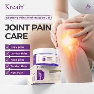 Kreain 5【Free Quantity Matches Your Purchase!】 Rapid Relief Muscle Therapy Gel – Soothes knees, lumbar, neck, hands, and feet; contains boswellia, glucosamine, and collagen#Summervibes