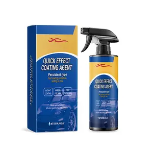 Car Ceramic Coating Spray – Instant Hydrophobic Paint Sealant, Scratch-Filling, Gloss-Restoring DIY Auto Detailing Spray-On Sealant