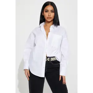 Closet Staple Poplin Shirt - White