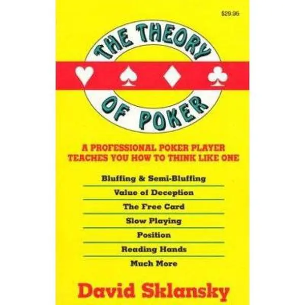 USED Book - The Theory of Poker by Sklansky, David (Paperback) - english