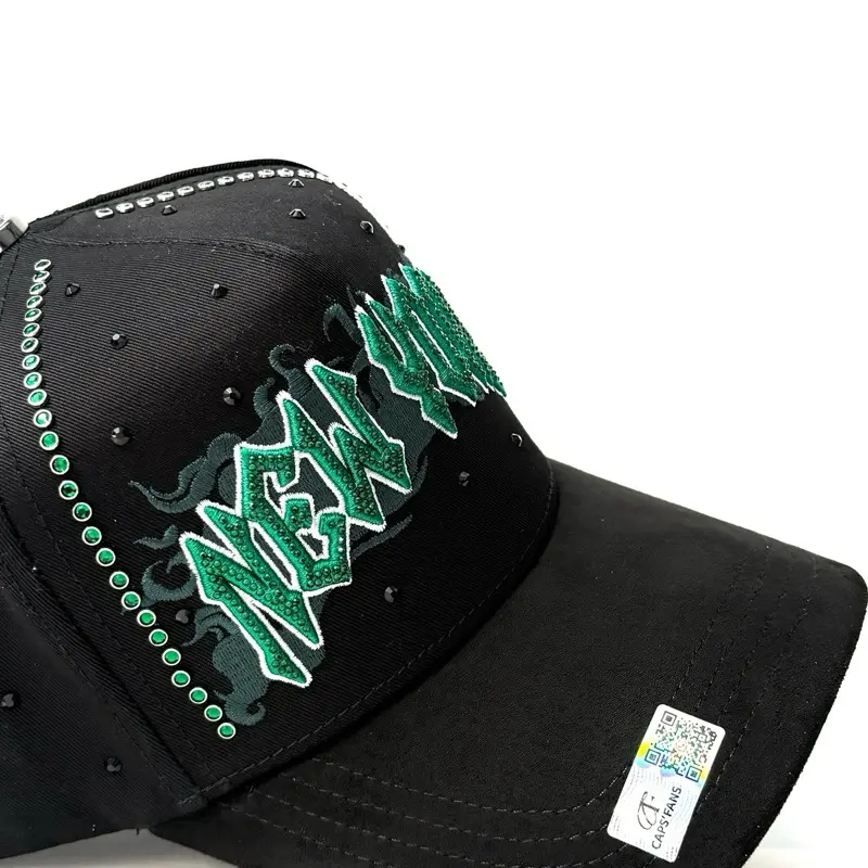Premium high quality Hat N. y logo verde