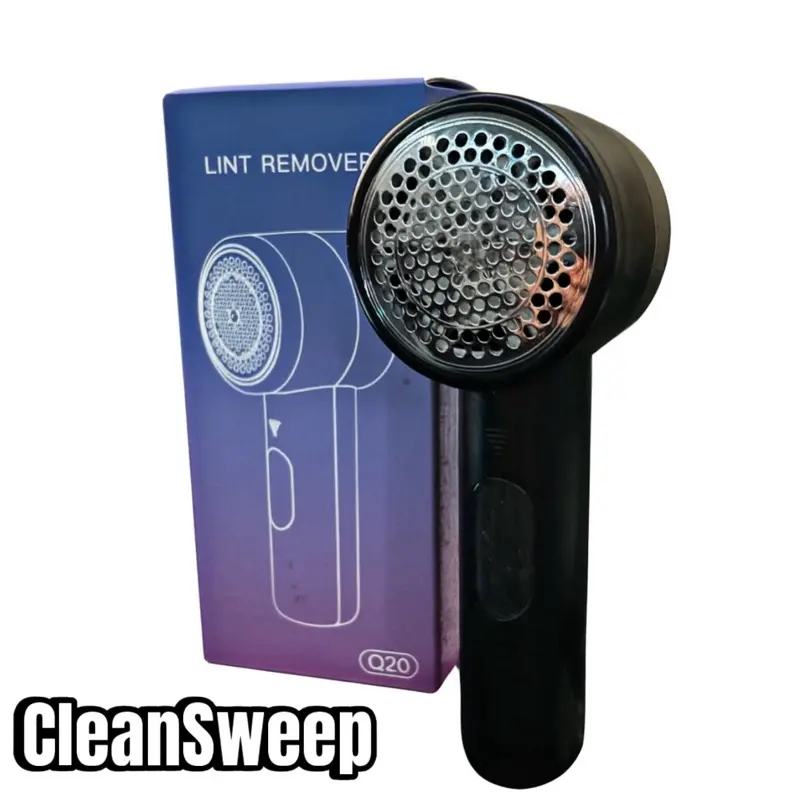 Cleansweep Q20 Electric Fabric Shaver Lint Remover with 6 Leaf Blades 3 Speed Modes 2600mAh Rechargeable Battery for Clothes Sheets and Sofas