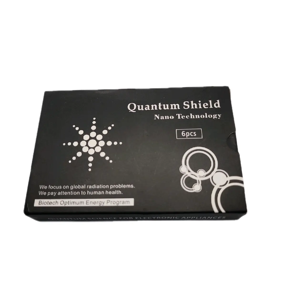 Quantum Shield - Radiation Blocker Sticker