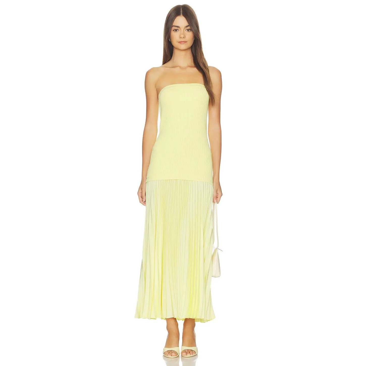 ASTR the Label Selune Dress in Yellow