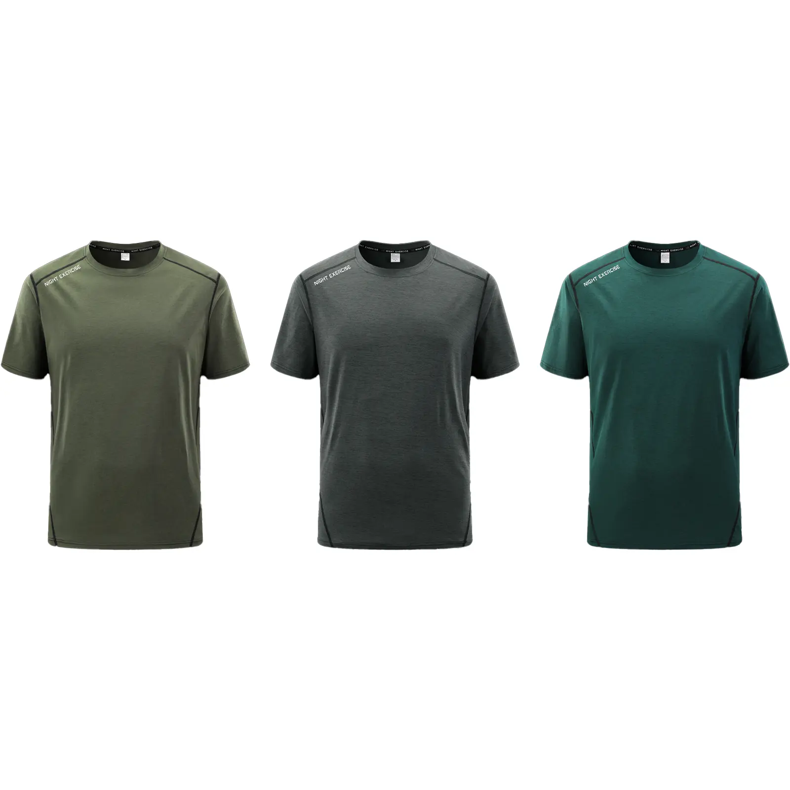 Khaki, Dark Gray, Ink Green（3pc）