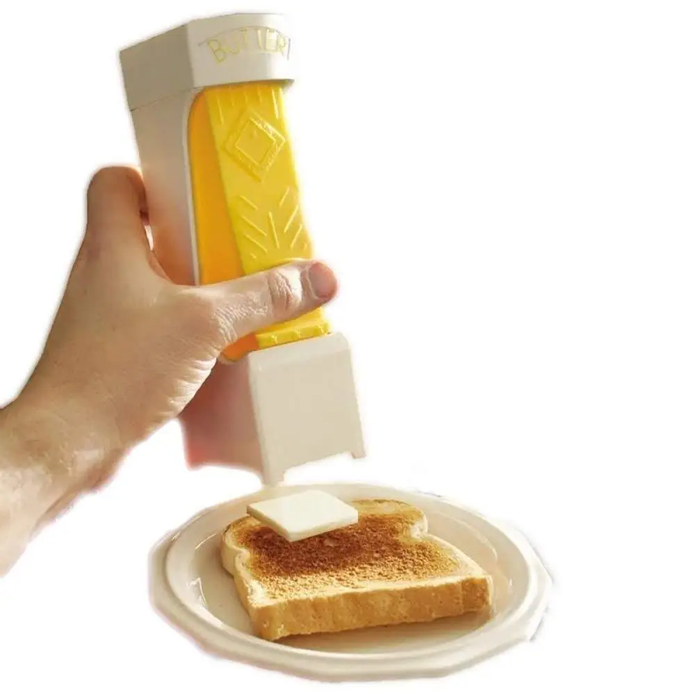 Portable Manual Butter Slicer, 1 Count Butter Storage Box, One-touch Butter Knife, Cheese Divider Tools for Cooking Baking, Kitchen Accessories for Ca