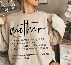 Mother Definition Sweatshirt, What is A Mother Really Is Tee, Gift For Mom, Supermom Sweater, Mother's Day Gift