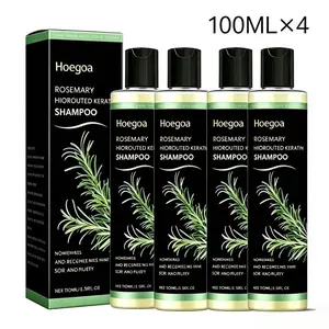 【BUY 2 GET 2】Rosemary Shampoo - BoostHair Growth, Control Oil and Dandruff,Soothe Scalp lritation and RestoreShine!  Hydrolyzed Keratin Organic Haircare Nourishes Hair Rosemary Strengthening Shampoo Travel Size Vegan
