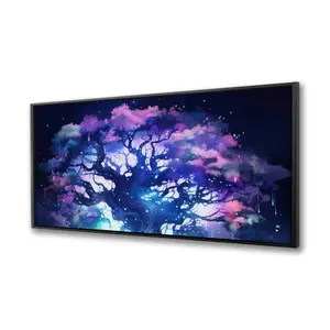 Conscious Sales C1FC2448M3Z9JX 24 x 48 in. Make A Wish - Turquoise Framed Canvas for Home Decor