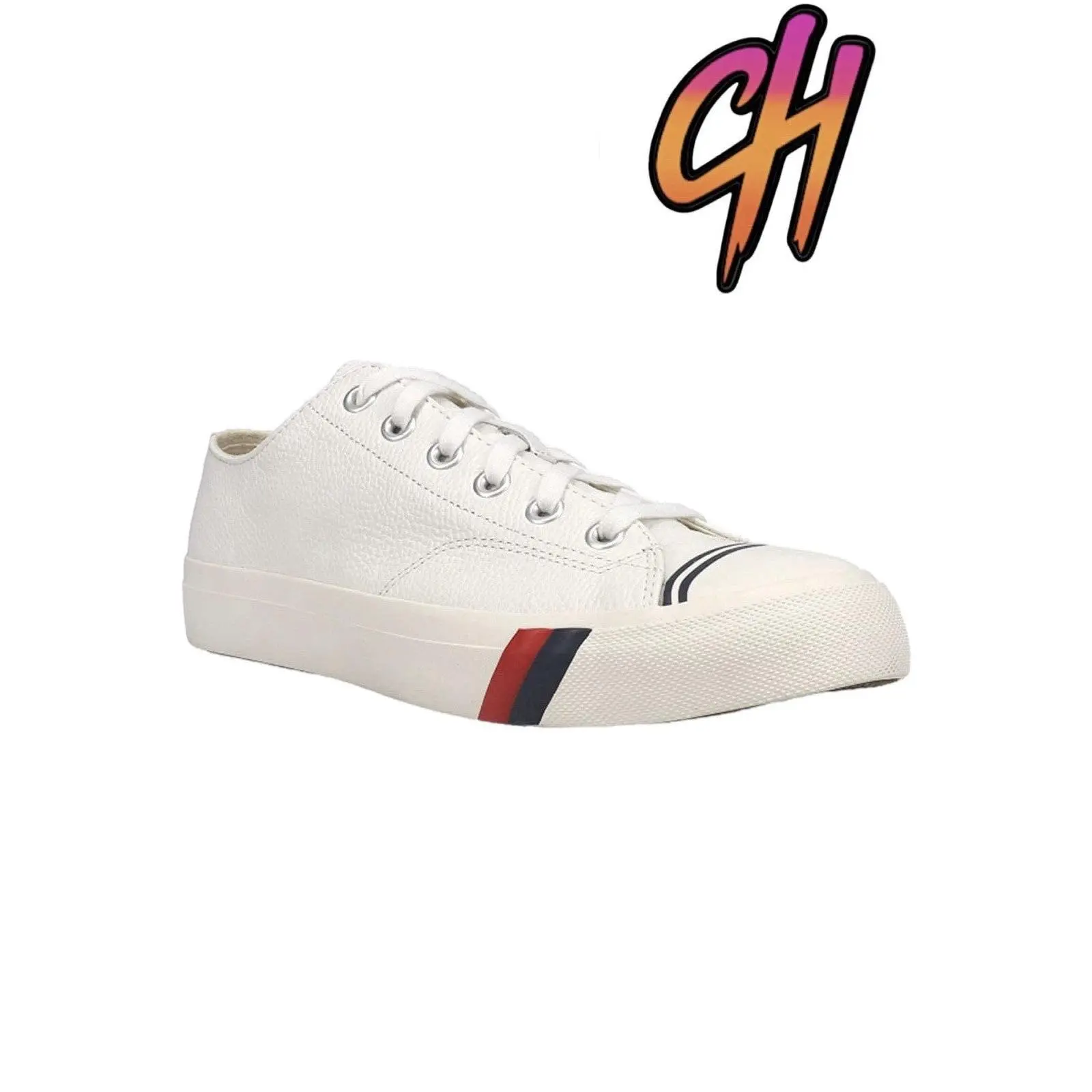Pro-Keds Royal Lo Lace Up White Leather Shoes Sneaker - TikTok Shop