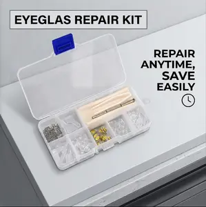 Eyeglass Nose Pads Kit · Upgraded Ultra-Soft Silicone Air Cushion Pads · Non-Slip Screw-in Glasses Repair Kit with Free Tools & Accessories · Perfect for Daily Glasses Wearers · All-Day Comfort for Work & Daily Use