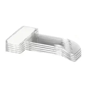 5 Pcs Universal Car Windshield License Parking Ticket Holder Set with Adhesive Sticker, Clear Document Organizer Sleeves for Vehicle Permits