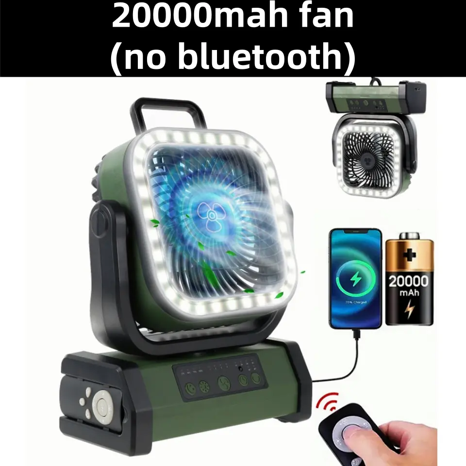 green 20000mah fan