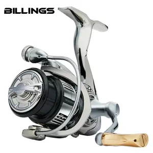 BILLINGS LA 1000-5000 Series Spinning Fishing Reel, 5.5:1 Gear Ratio Metal Rocker & Spool for Freshwater and Saltwater Fishing Tackle, Fishing Accessories, Fishing Supplies, Fishing Gear Set, Fishing Equipment