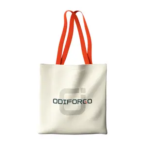 ODIFORGO Canvas Bag, Large Capacity Tote Shoulder Bag for Women and Men, Durable Eco-Friendly Canvas Shopping Bag, Casual Travel Work School Daily Handbag, Stylish Reusable Lightweight Carryall