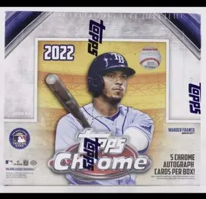 2022 Topps Chrome Baseball Jumbo Box