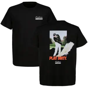 Malbon Undefeated Play Dirty Golf Graphic T-Shirt Vintage Golfer Swing Sand Shot Design Tee Streetwear Sport Style Aesthetic Premium Casual Unisex Cotton Shirt Trend Menswear Top